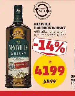 PENNY NESTVILLE BOURBON WHISKY ajánlat
