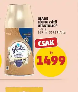 PENNY GLADE LÉGFRISSÍTŐ UTÁNTÖLTŐ ajánlat