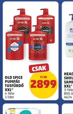 PENNY OLD SPICE PUMPÁS TUSFÜRDŐ XXL ajánlat