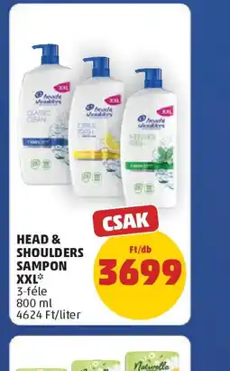 PENNY HEAD & SHOULDERS SAMPON ajánlat