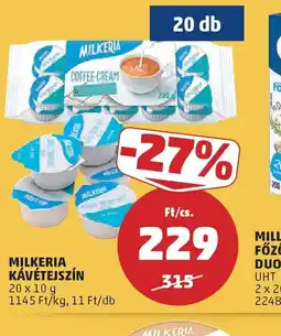PENNY MILKERIA KÁVÉTEJSZÍN ajánlat
