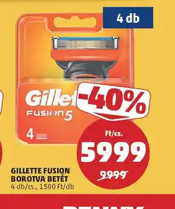 PENNY GILLETTE FUSION BOROTVA BETÉT ajánlat