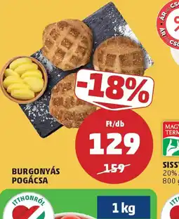 PENNY BURGONYÁS POGÁCSA ajánlat