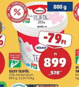 PENNY SISSY TEJFÖL ajánlat