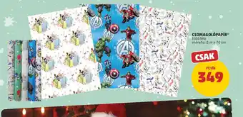 PENNY CSOMAGOLPAPÍR ajánlat