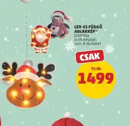 PENNY LED-ES FÜGGŐ ABLAKKÉP ajánlat