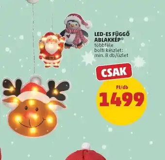 PENNY LED-ES FÜGGŐ ABLAKKÉP ajánlat