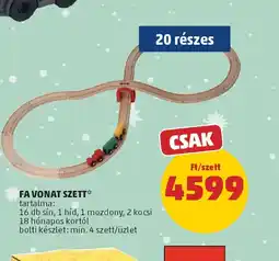 PENNY FA VONAT SZETT ajánlat