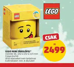 PENNY LEGO MINI TÁROLFEJ ajánlat