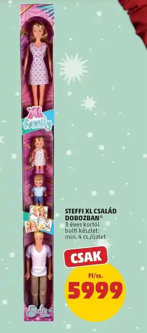 PENNY STEFFI XL CSALÁD DOBOZBAN ajánlat