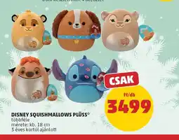 PENNY DISNEY SQUISHMALLOWS PLÜSS ajánlat