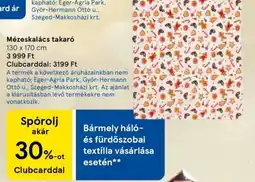 Tesco Mézeskalács takaró ajánlat