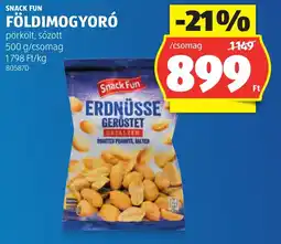 ALDI Snack Fun földimogyoró ajánlat