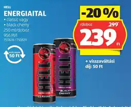 ALDI Hell Energiaital ajánlat