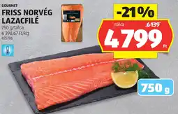 ALDI Gourmet Friss norvég lazacfilé ajánlat
