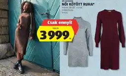 ALDI Up 2 Fashion Női kötött ruha ajánlat