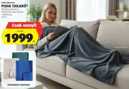 ALDI Home Creation Puha takaró ajánlat