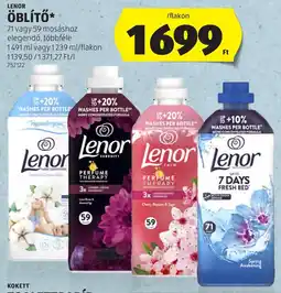 ALDI Lenor öblítő ajánlat