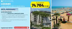 ALDI Olaszország Lignano Hotel Meridianus ajánlat