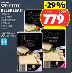 ALDI Gourmet Szeletelt kecskesajt ajánlat