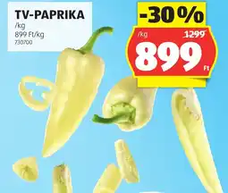ALDI TV-Paprika ajánlat