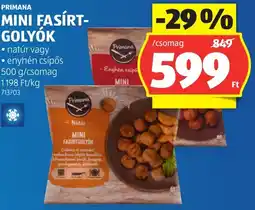 ALDI Primana Mini fasírt-golyók ajánlat