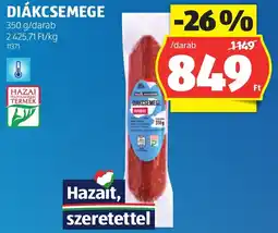 ALDI Diákcsemege ajánlat