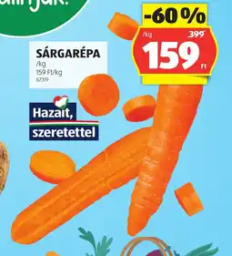 ALDI Sárgarépa ajánlat