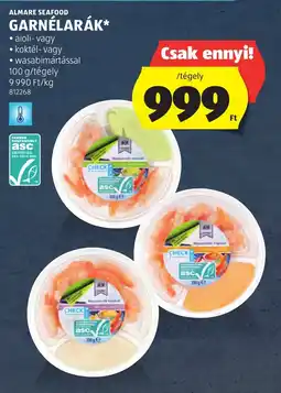 ALDI Almare Seafood Garnélarák ajánlat