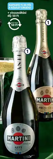 ALDI Martini pezsgő ajánlat