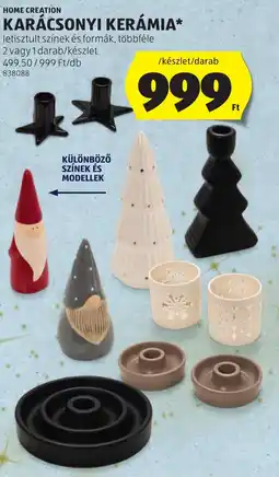 ALDI Home Creation Karácsonyi kerámia ajánlat