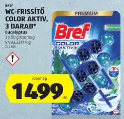 ALDI Bref WC-frissítő color aktiv ajánlat