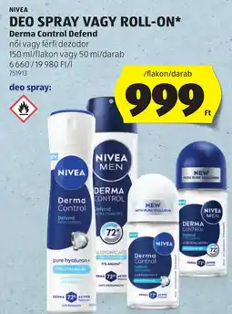 ALDI Nivea Deo spray, roll-on ajánlat