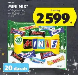 ALDI Mars mini mix ajánlat