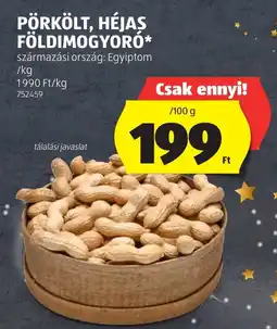 ALDI Pörkölt, héjas földimogyoró ajánlat