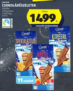 ALDI Choceur csokoládészeletek ajánlat