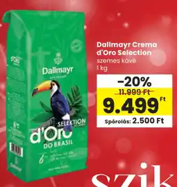 Spar Dallmayr Crema d'Oro Selection szemes kávé ajánlat