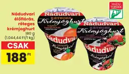 Spar Nádudvari élőflórás, réteges krémjoghurt ajánlat