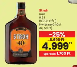 Spar Stroh rum ajánlat