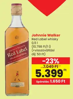 Spar Johnnie Walker Red Label whisky ajánlat