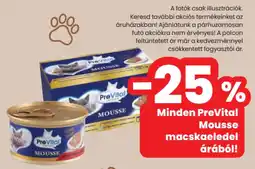 Spar PreVital Mousse macskaeledel ajánlat