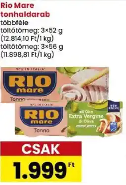 Spar Rio Mare tonhaldarab ajánlat