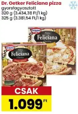 Spar Dr. Oetker Feliciana pizza ajánlat