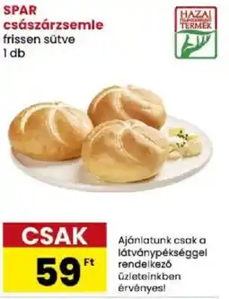 Spar SPAR császárzsemle ajánlat