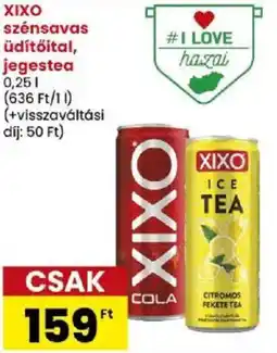 Spar XIXO szénsavas Üdítőital, jegestea ajánlat