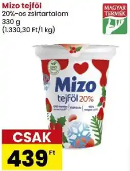 Spar Mizo tejföl 20% ajánlat