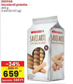 Spar DESPAR Savoiardi piskóta ajánlat
