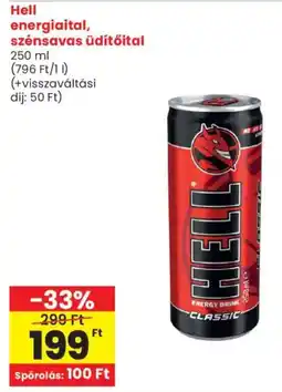 Spar Hell energiaital ajánlat