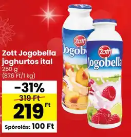 Spar Zott Jogobella joghurtos ital ajánlat