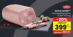 Spar Regnum Extra sonka ajánlat